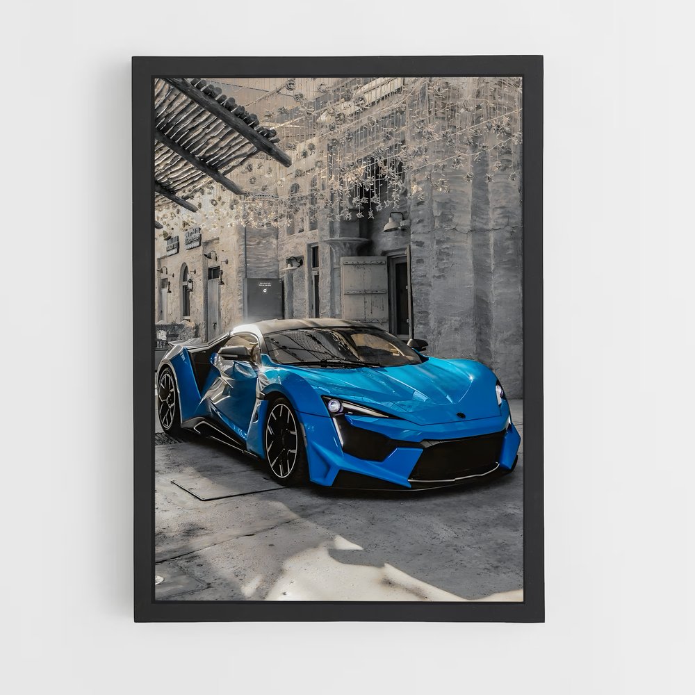 Poster spectaculaire Fenyr Supersport – affiche W Motors (vue 2)